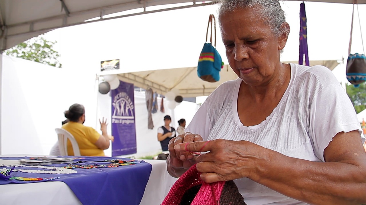 En Caldas, 50 mujeres indígenas y afrodescendientes reciben capacitación y capital semilla como parte de las iniciativas sociales del proyecto Pacífico 3