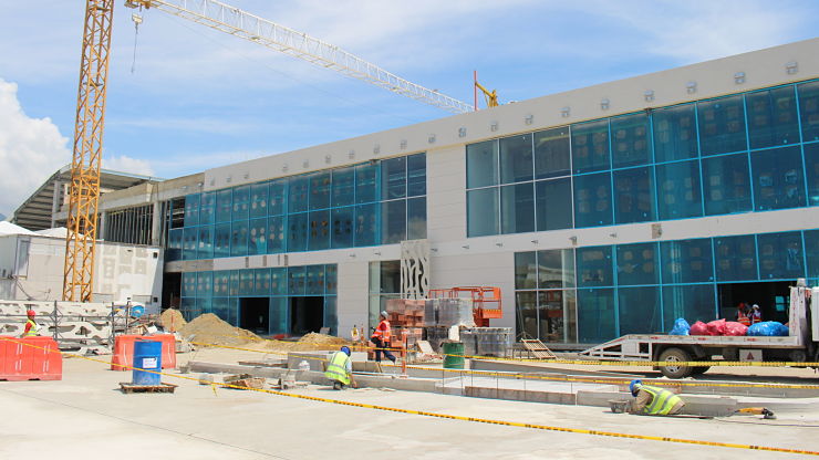 Ya va cambiando su cara el Aeropuerto Simón Bolívar de Santa Marta