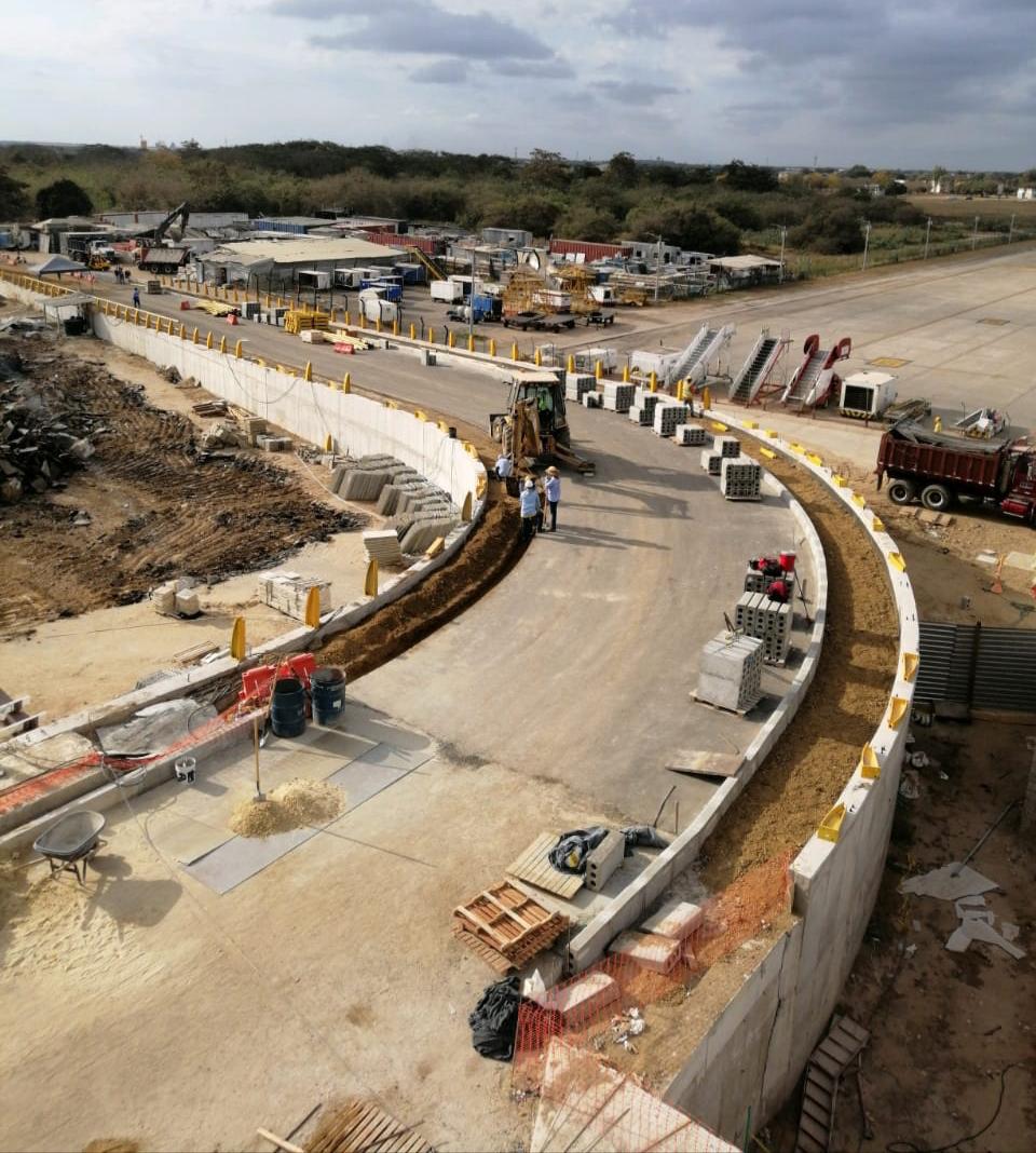 El aeropuerto Ernesto Cortissoz entra en etapa final de construcción y de acabados El aeropuerto Ernesto Cortissoz entra en etapa final de construcción y de acabados