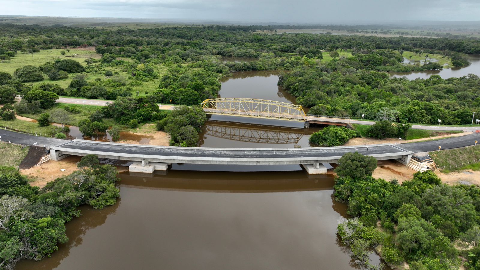 Finalizan las obras en los puentes Yucao y Guamal en el proyecto Malla Vial del Meta