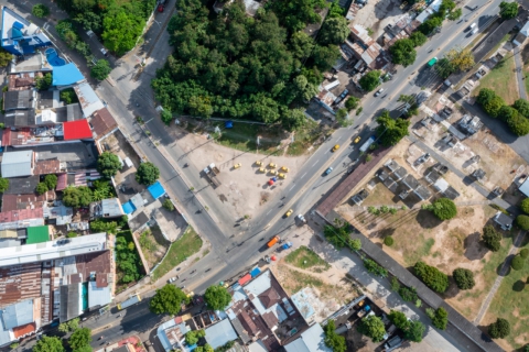 Comienzan las obras de construcción en la Glorieta de Girardot