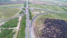 Por izaje de vigas, se programa reducción y desvíos a un carril en la variante Chicoral