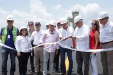 Finalizan obras de modernización del campo de vuelo del Aeropuerto Ernesto Cortissoz