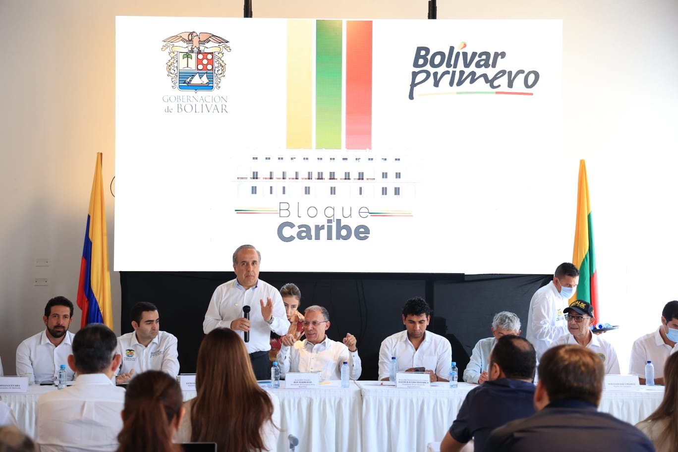 Ministro de Transporte, Guillermo Francisco Reyes González, participó en la instalación del Bloque Regional Parlamentario del Caribe